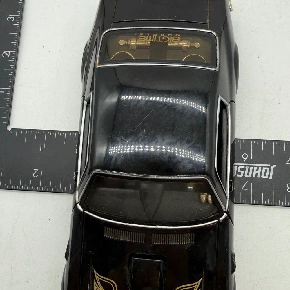 Jada Bigtime Muscle 1973 Pontiac Firebird Trans Am 1:24 Diecast Black Gold
